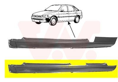 Ford Escort Mk5 Mk6 Mk7 PAIR of OUTER SILLS  SKIN Type GTI RS2000 25-30-00-5/6